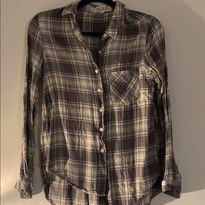 Grey Plaid shirt